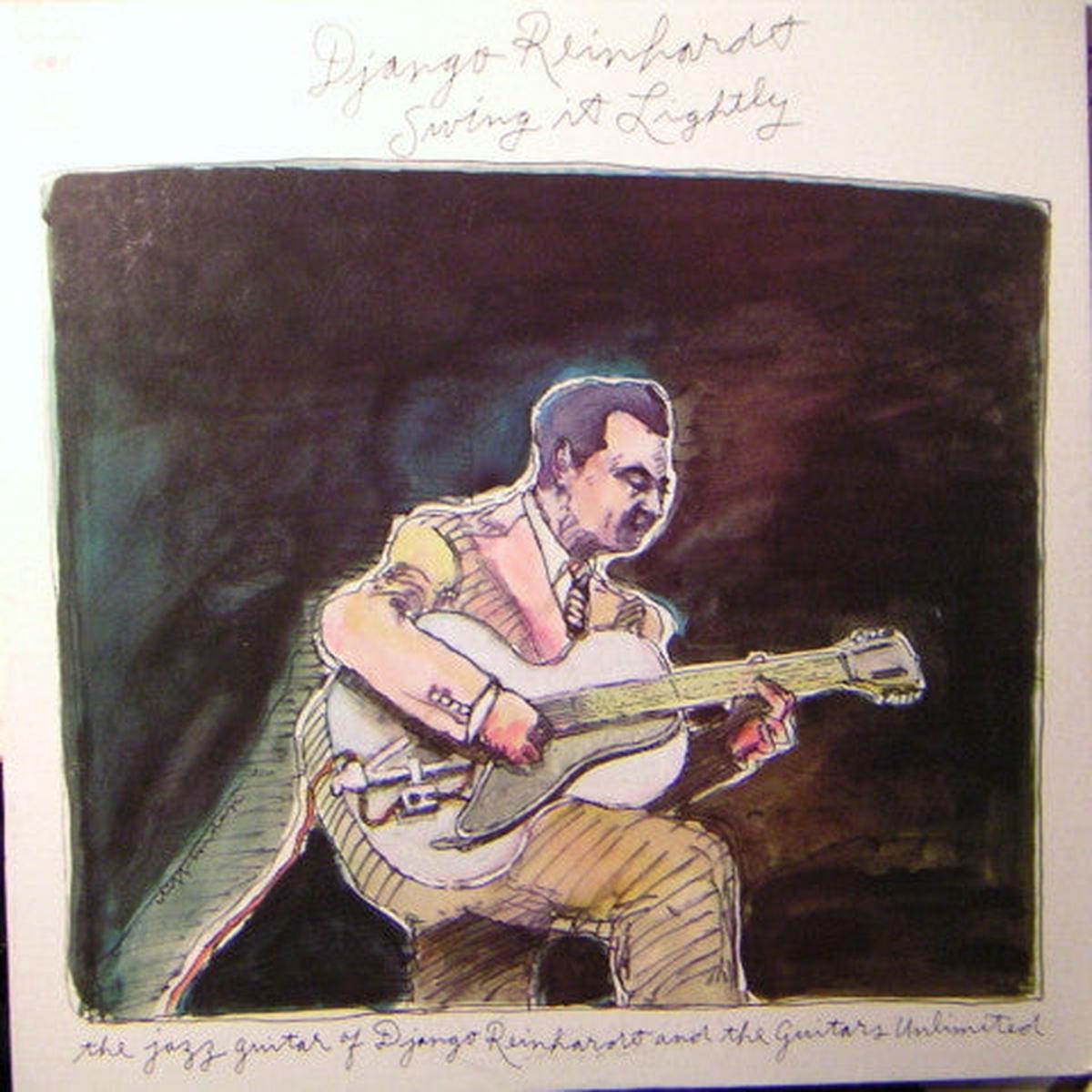 Django Reinhardt And The Guitars Unlimited Swing It Lightly LP