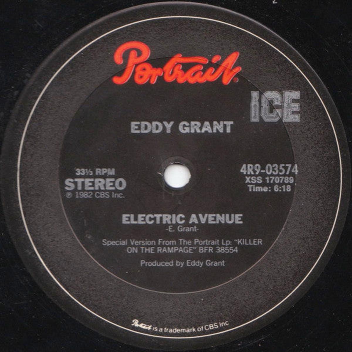 Eddy Grant  Electric Avenue 12"