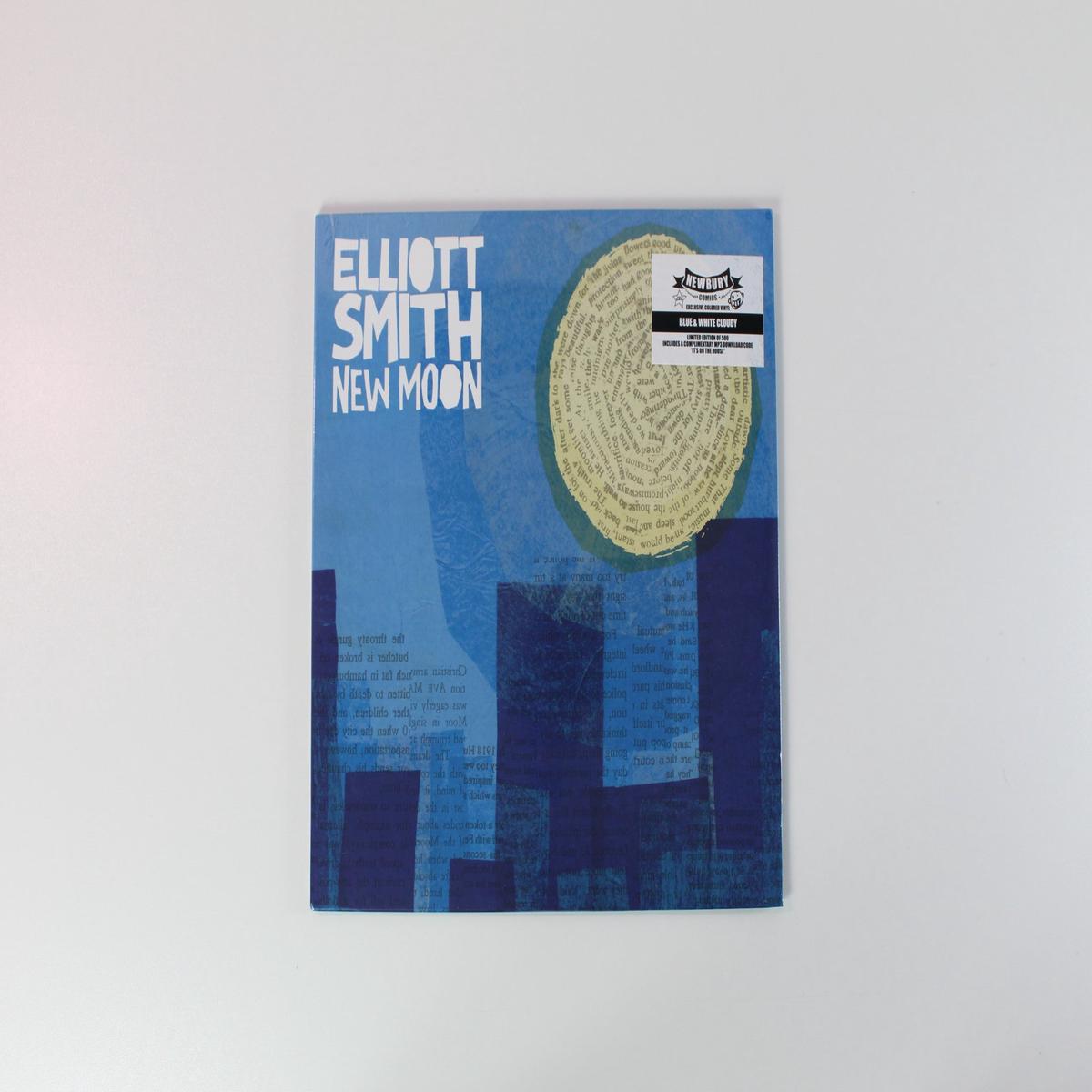 Elliott Smith - New Moon on Kill Rock Stars Ltd Black Opaque Blue Reissue Sealed