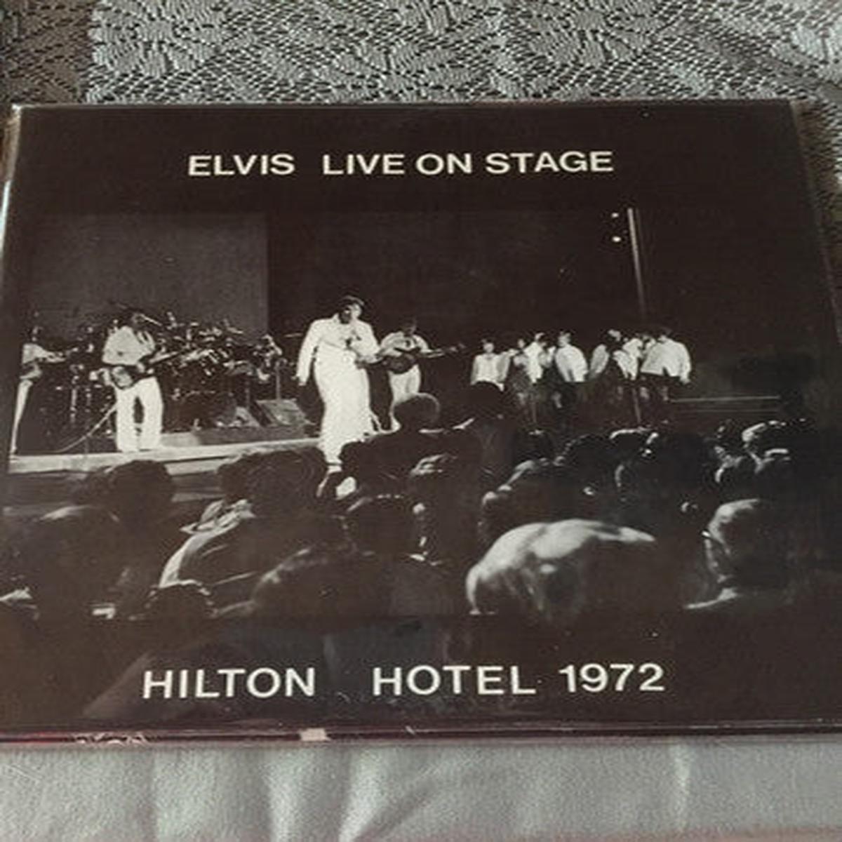 Elvis Presley  Elvis Live On Stage Hilton Hotel 1972 LP