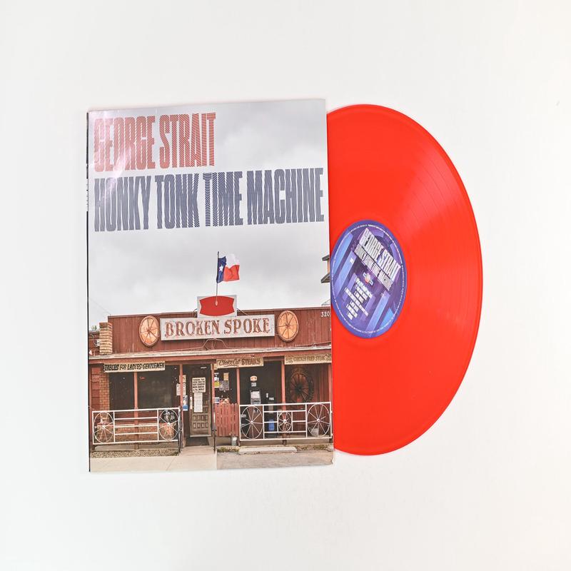 George Strait - Honky Tonk Time Machine on MCA Nashville Red Vinyl