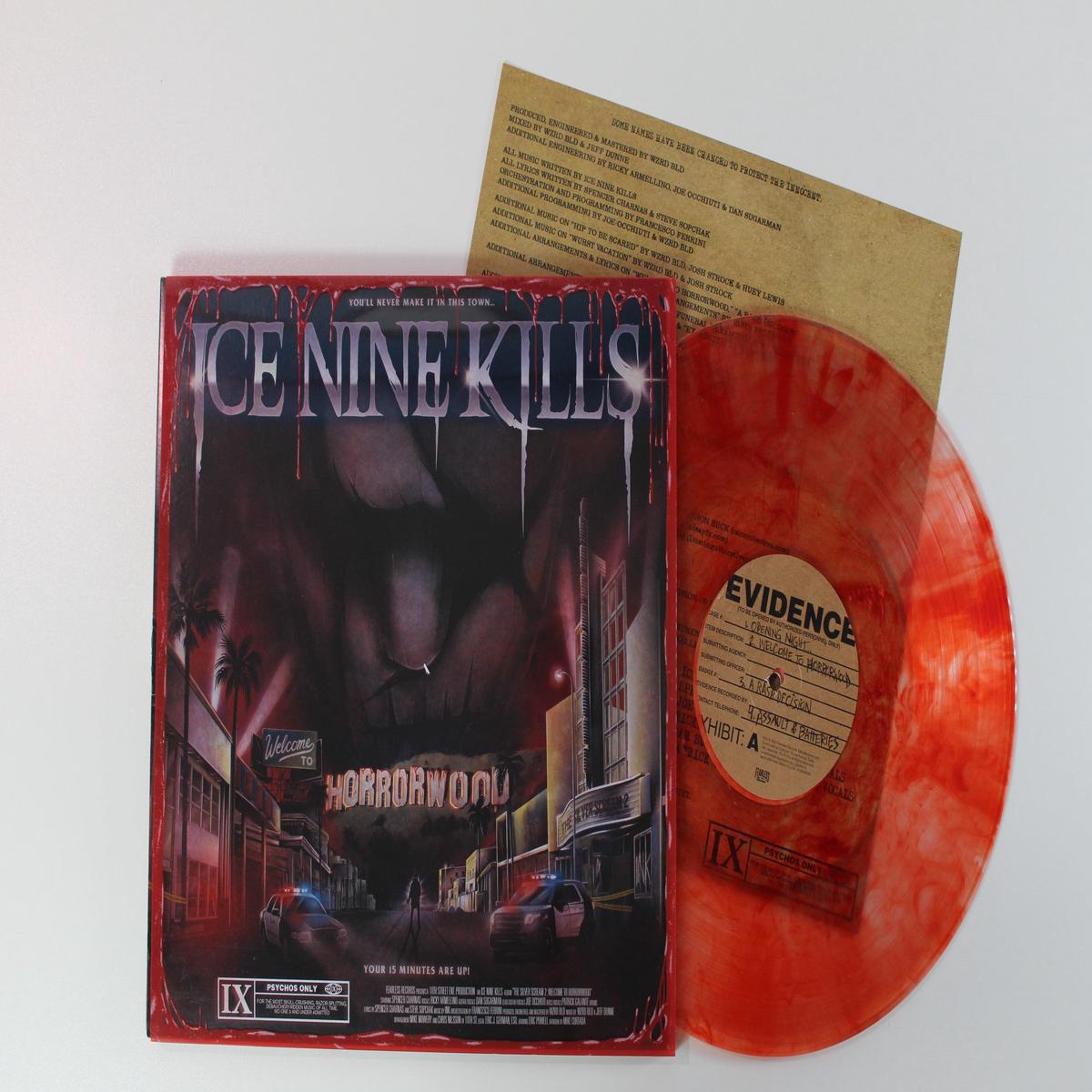 Ice Nine Kills - The Silver Scream 2 Welcome To Horrorwood on Fearless Ltd Bloody Raincoat Vinyl