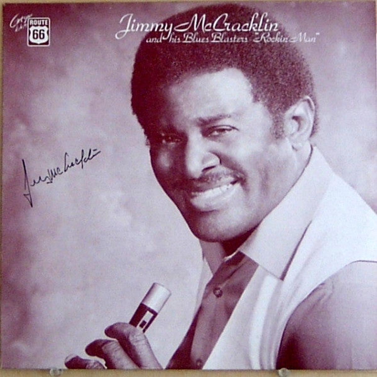 Jimmy McCracklin And His Blues Blasters Rockin' Man LP