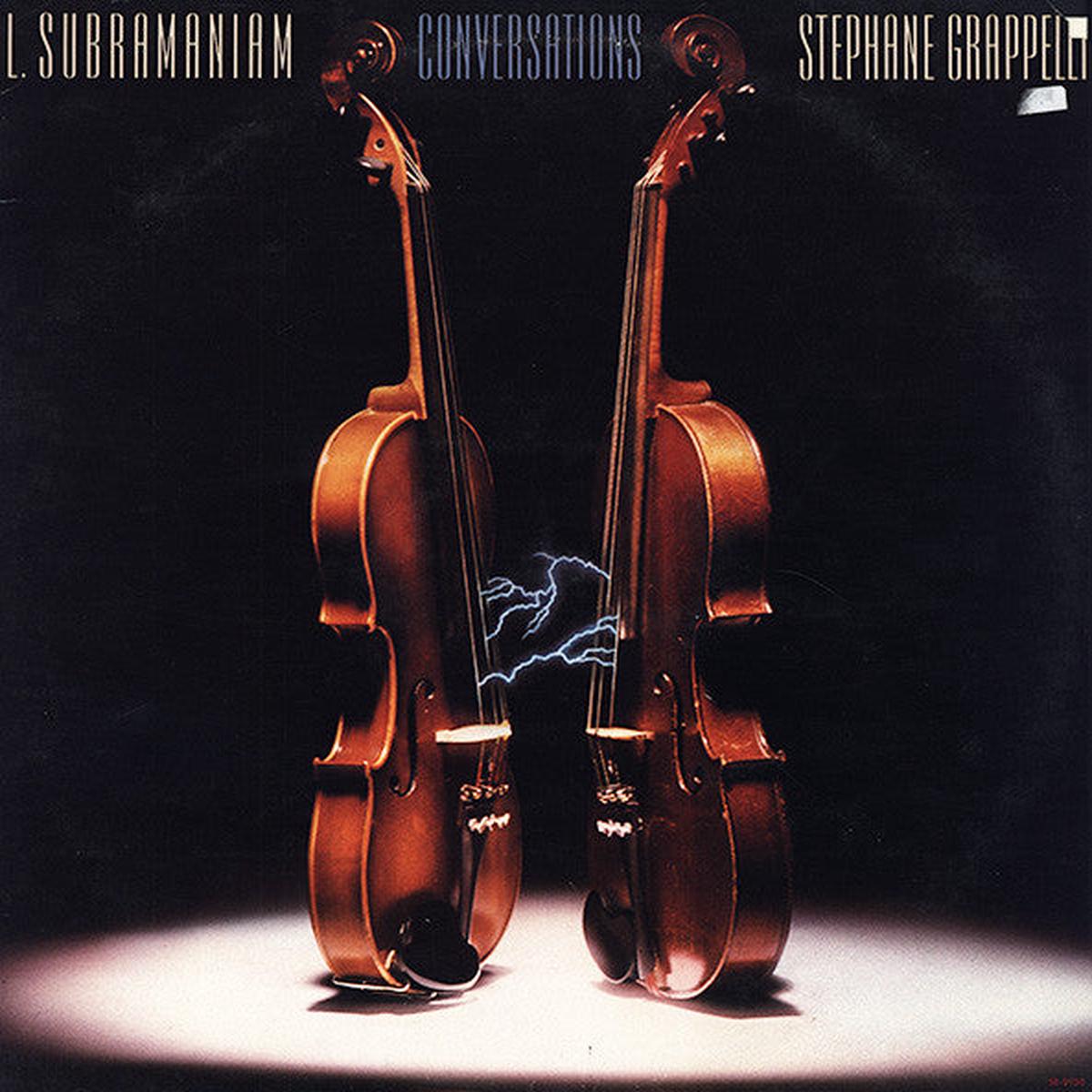 L. Subramaniam / Stephane Grappelli  Conversations LP