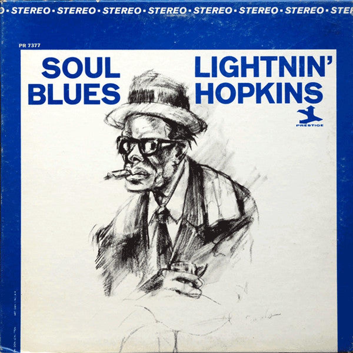 Lightnin' Hopkins - Soul Blues (1965 stereo pressing) LP