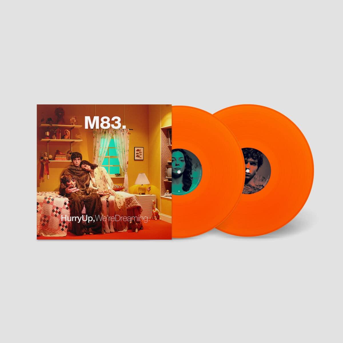 M83.  Hurry Up, We're Dreaming. (Orange) LP