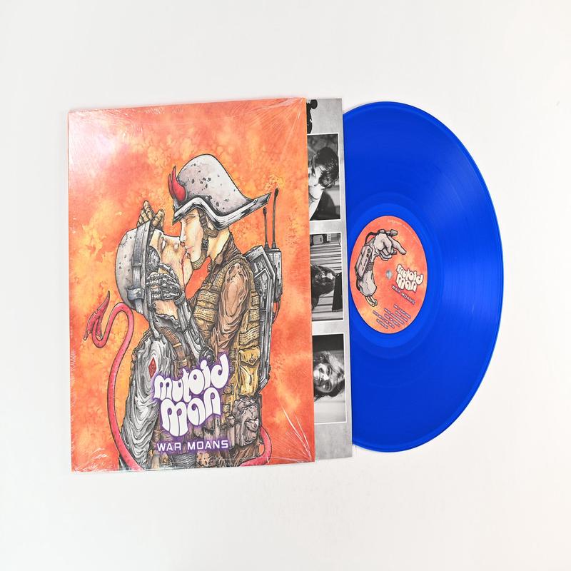 Mutoid Man - War Moans on Sargent House Blue Translucent