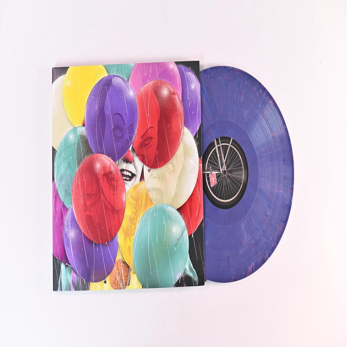 Richard Bellis - Stephen Kings It (Soundtrack From The Television Motion Picture) on Waxwork PurpleWhiteGreen Marble Pennywise Suit