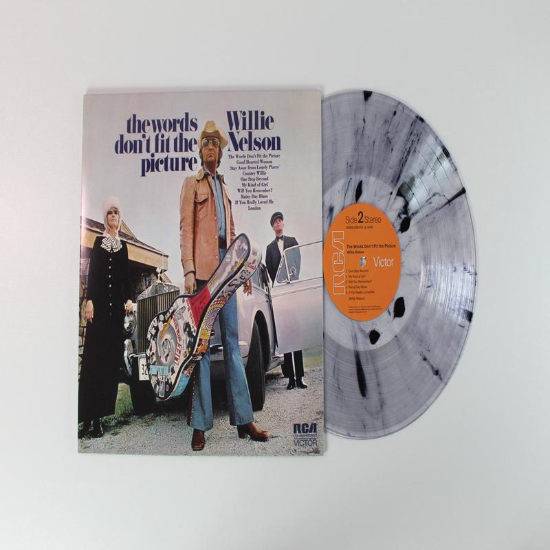 Willie Nelson - The Words Don't Fit The Picture Ltd. Vinyl Me, Please Exclusive Numbered on Salt & Pepper Vinyl