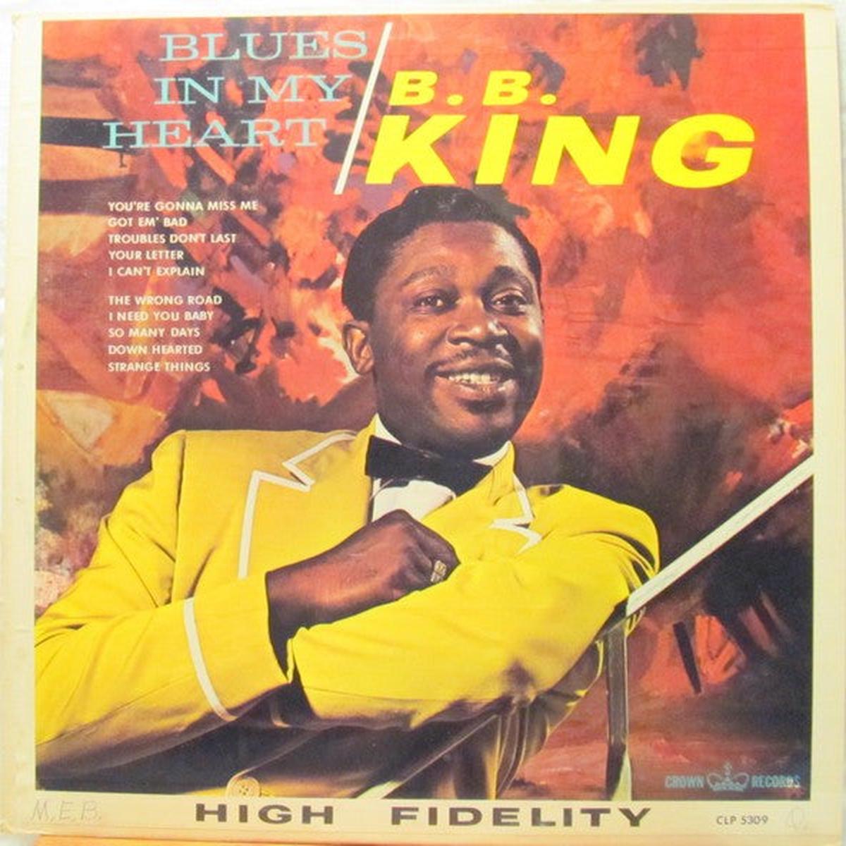 B.B. King Blues In My Heart LP