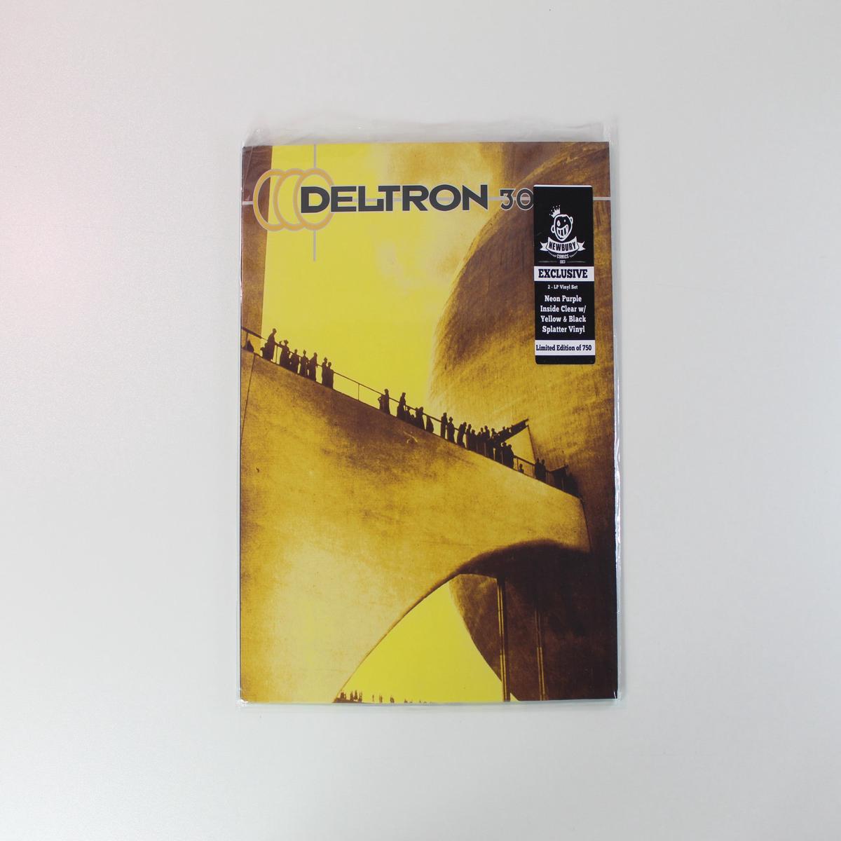 Deltron 3030 - Deltron 3030 Ltd Neon Purple in Clear w Yellow Black Splatter Vinyl Reissue on Deltron Partners