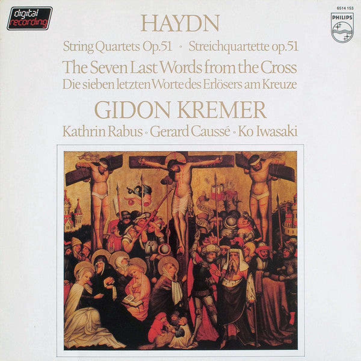 Joseph Haydn  String Quartets Op. 51 / The Seven Last Words From The Cross LP