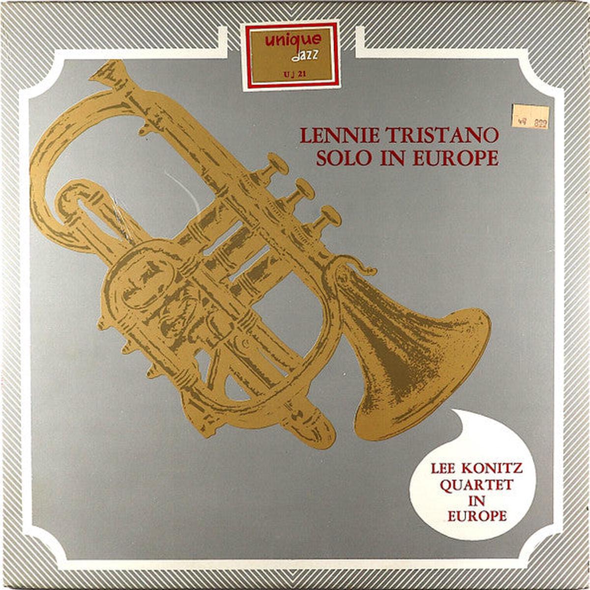 Lennie Tristano, The Lee Konitz Quartet Solo In Europe LP