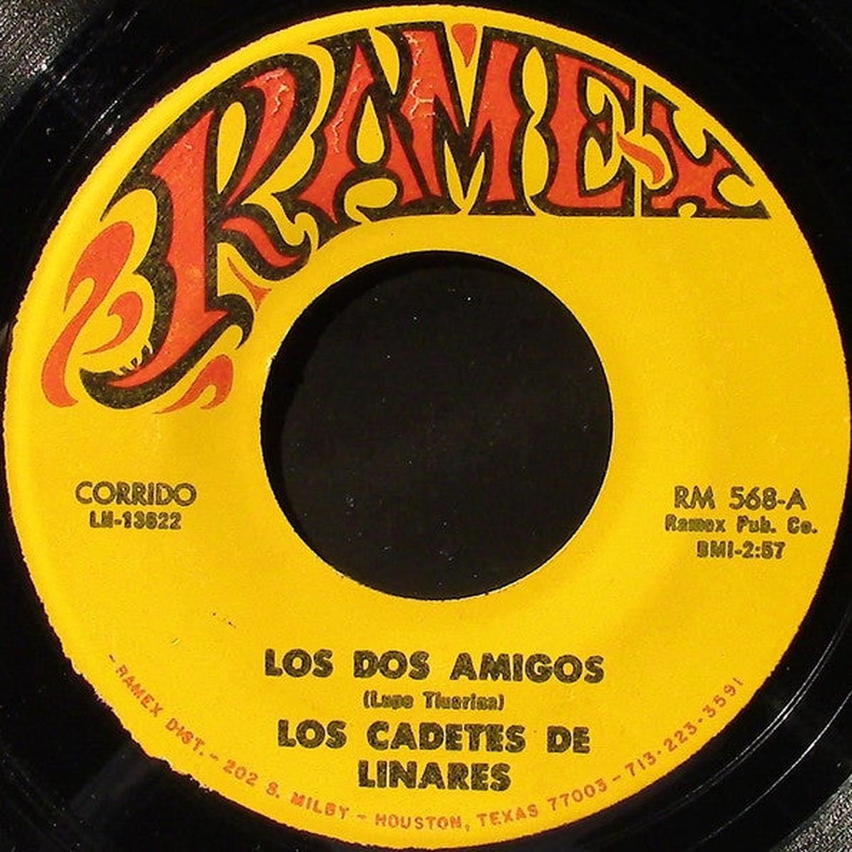 Los Cadetes De Linares - Los Dos Amigos 7"