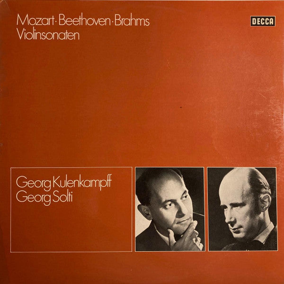 Mozart / Beethoven / Brahms  Violinsonaten LP