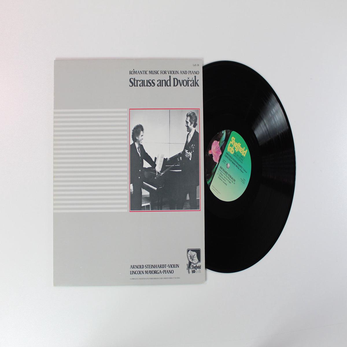 Richard Strauss - Romantic Music For Violin And Piano - Strauss And Dvorak Ltd on Sheffield Lab