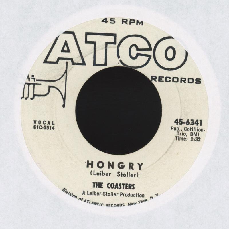The Coasters - Hongry on Atco Promo R&B 45