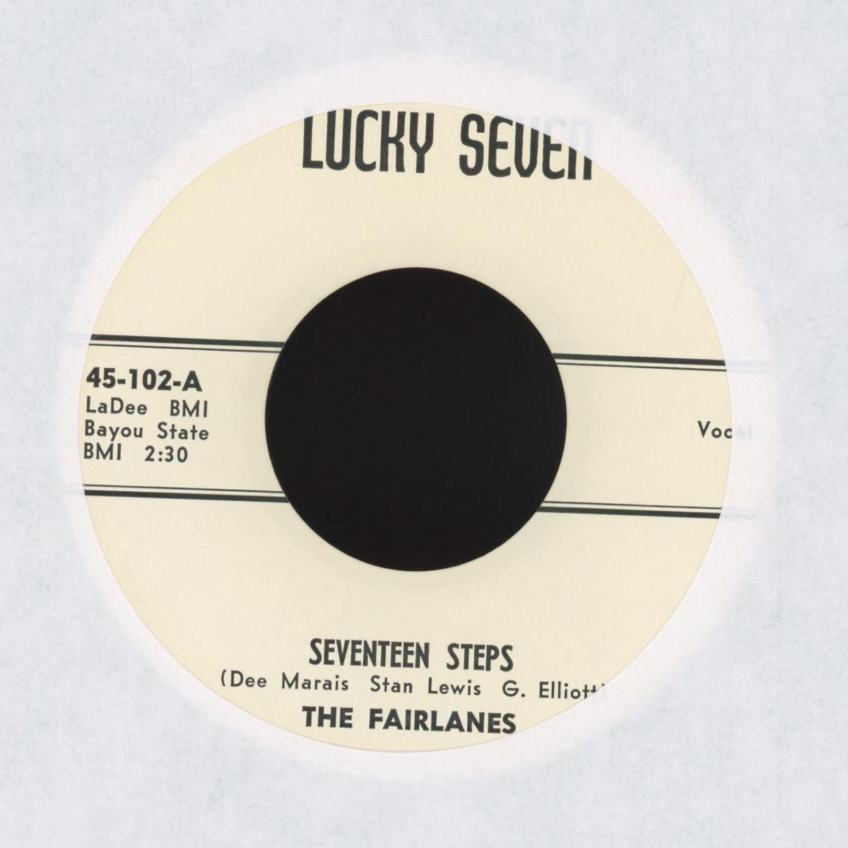 The Fairlanes - Seventeen Steps on Lucky Seven RB Doo Wop 45