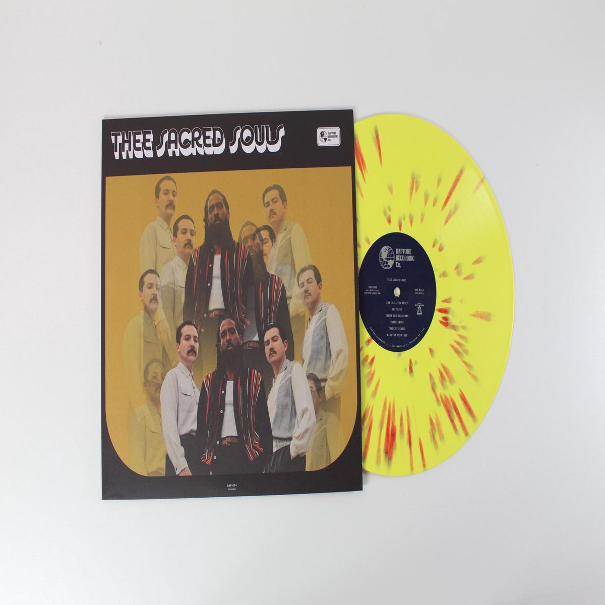 Thee Sacred Souls - Thee Sacred Souls on Daptone Ltd. Yellow w/ Red Splatter Vinyl