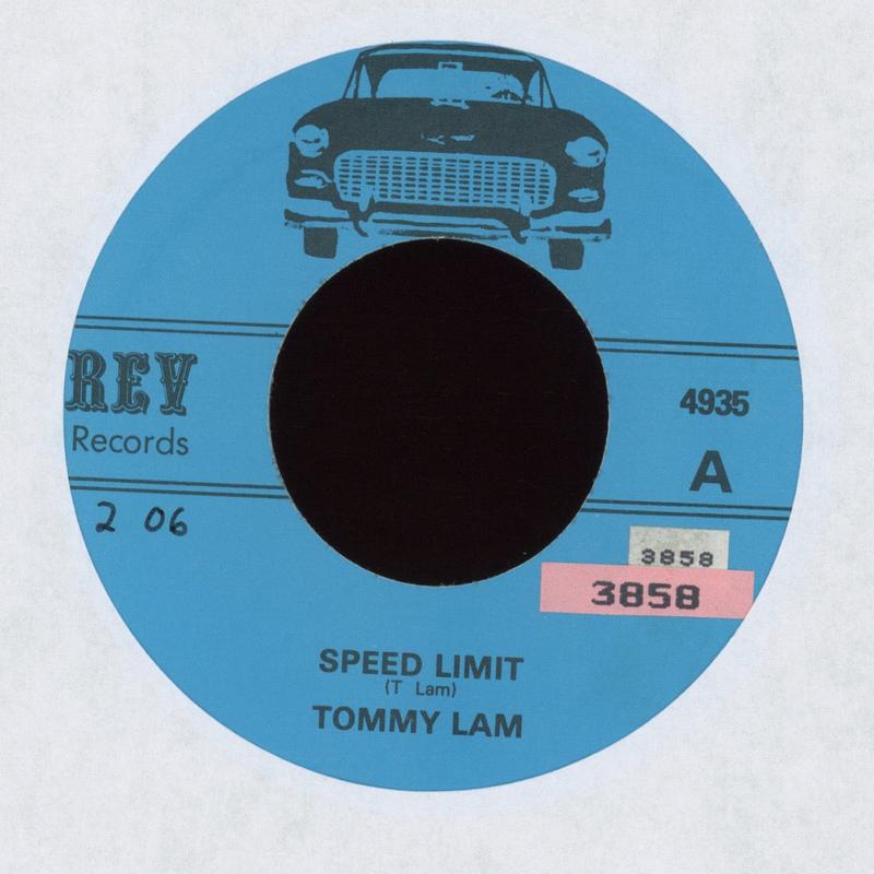 Tommy Lam / Wally Hughes - Speed Limit / Convertible Car on REY Reissue Rockabilly 45