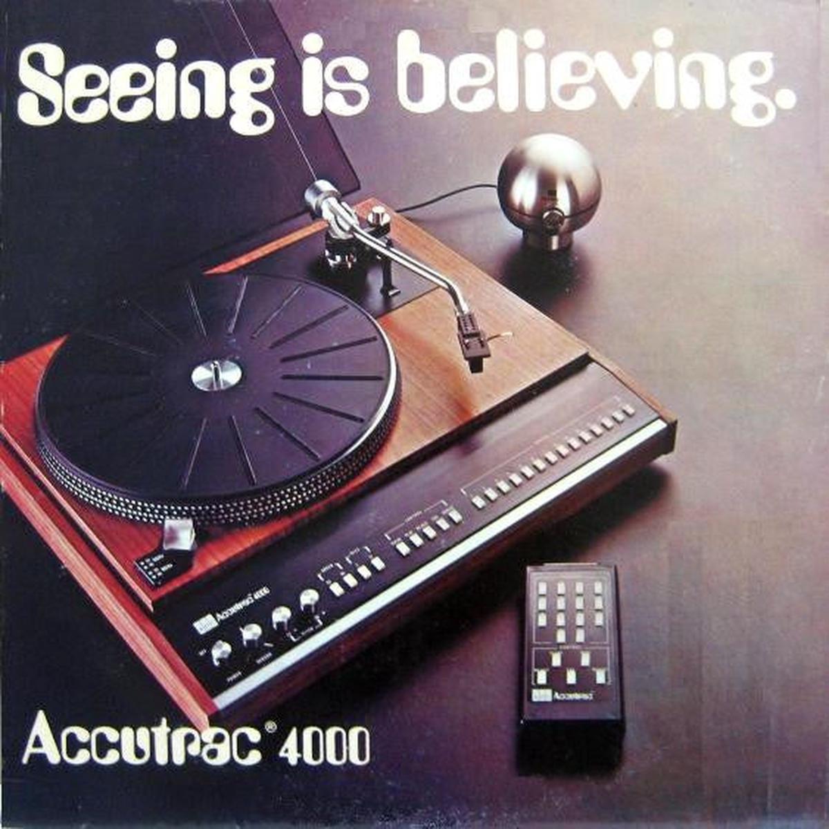 Unknown Artist Seeing Is Believing - Accutrac 4000 LP