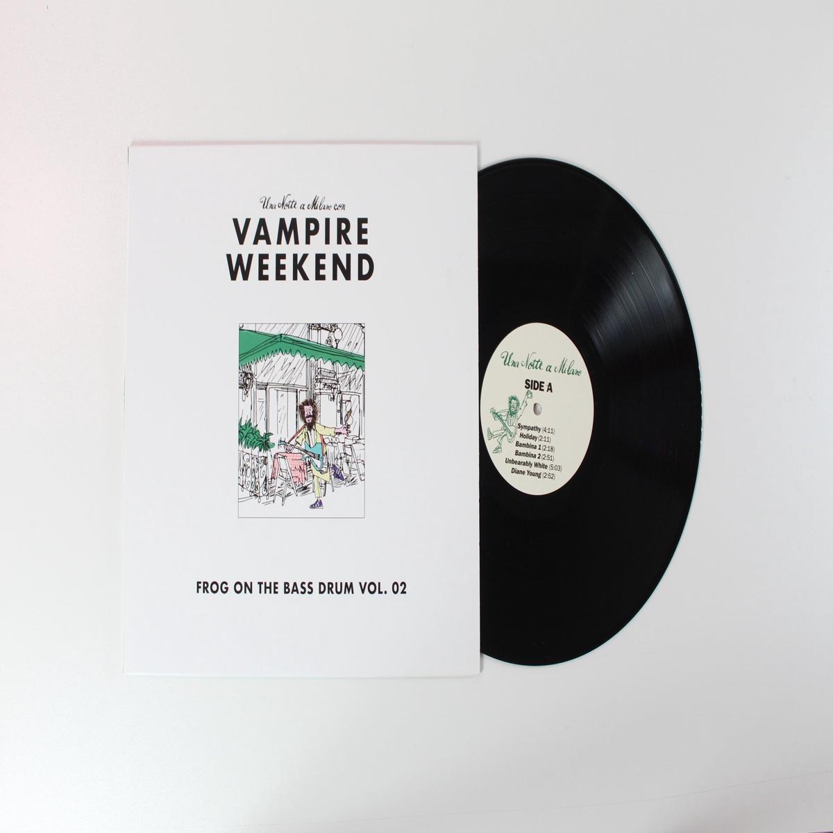 Vampire Weekend - Frog On The Bass Drum Vol 02 Una Notte A Milano 7919 Con Vampire Weekend Self Released Ltd Edition