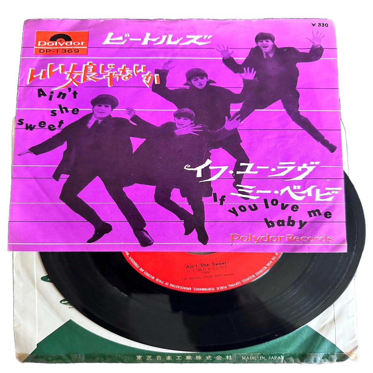 Ain't She Sweet / If You Love Me Baby [Japanese 45 7" Vinyl Single]
