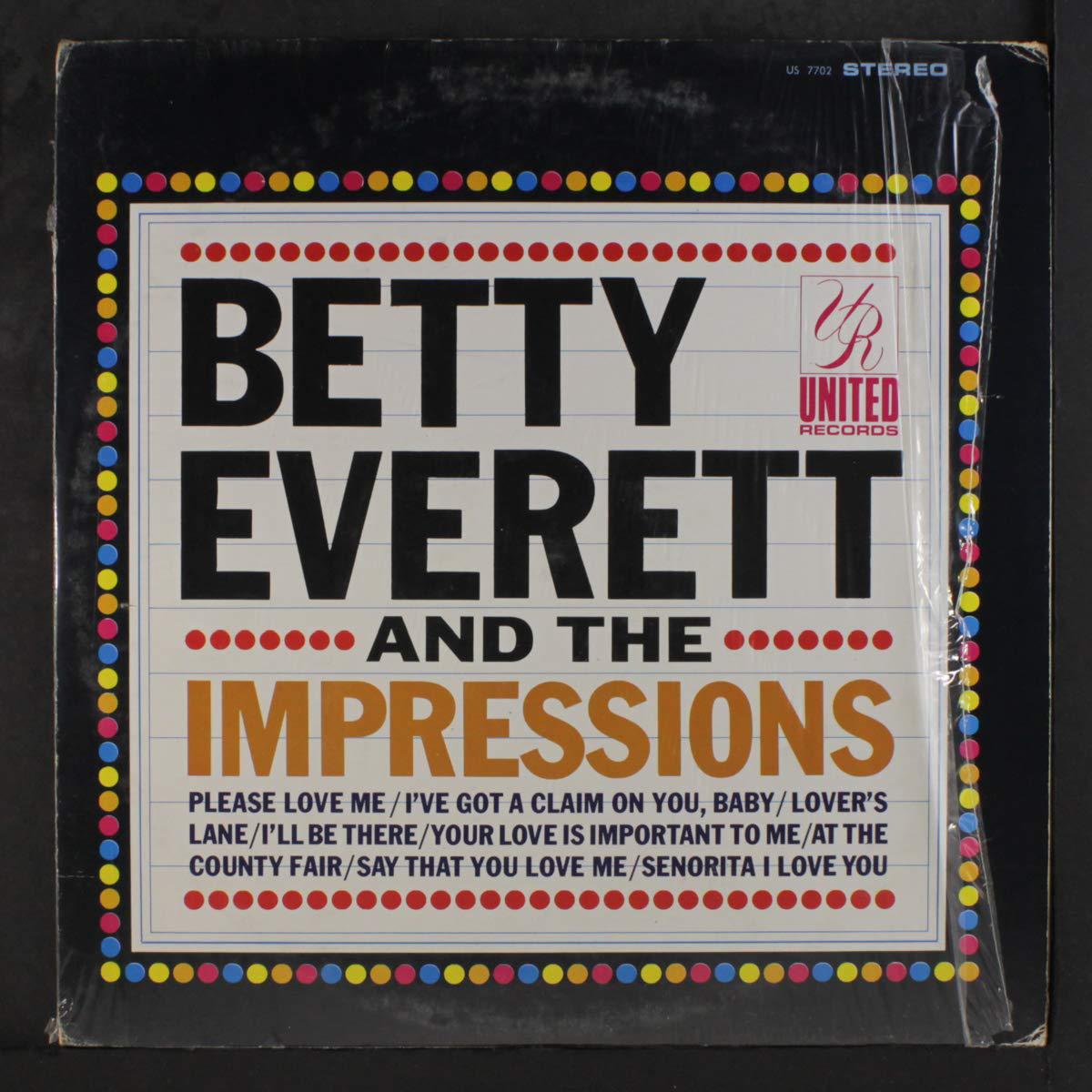 Betty Everett And The Impressions  S/T LP