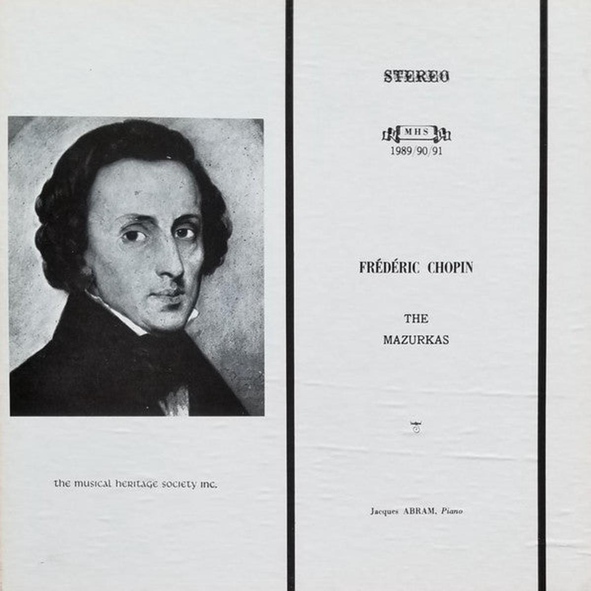 Chopin / Jacques Abram - The Mazurkas (2 LP)