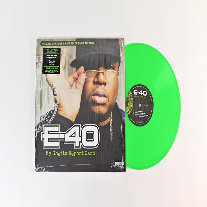 E-40 - My Ghetto Report Card on Reprise Ltd Neon Green Reissue