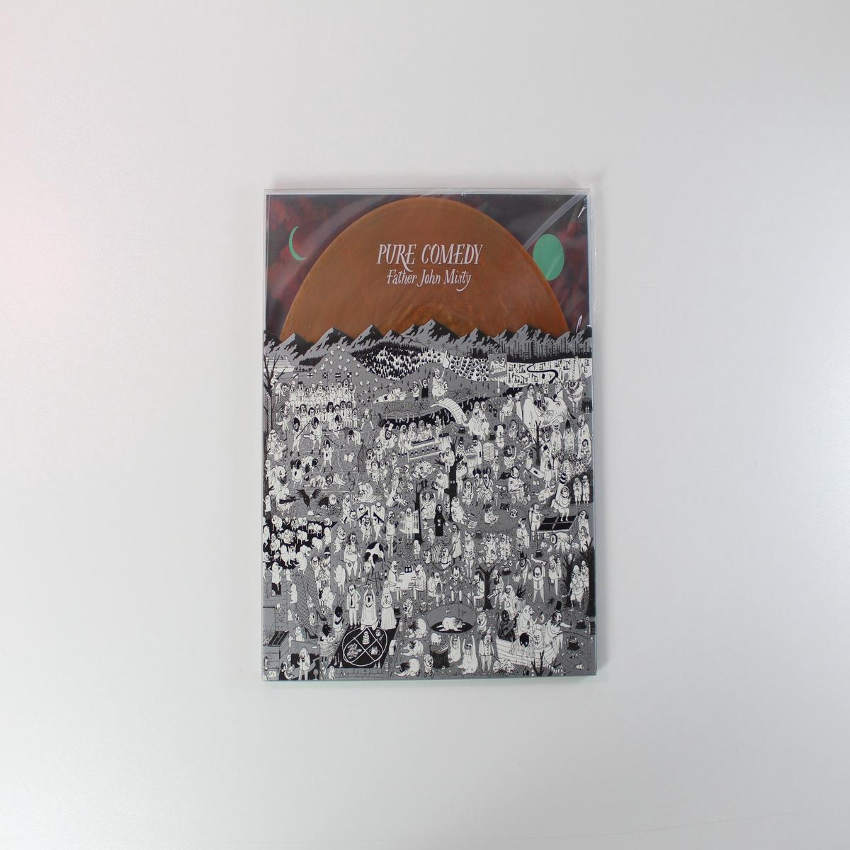 Father John Misty - Pure Comedy on Sub Pop Deluxe Edition Aluminum Copper Vinyl