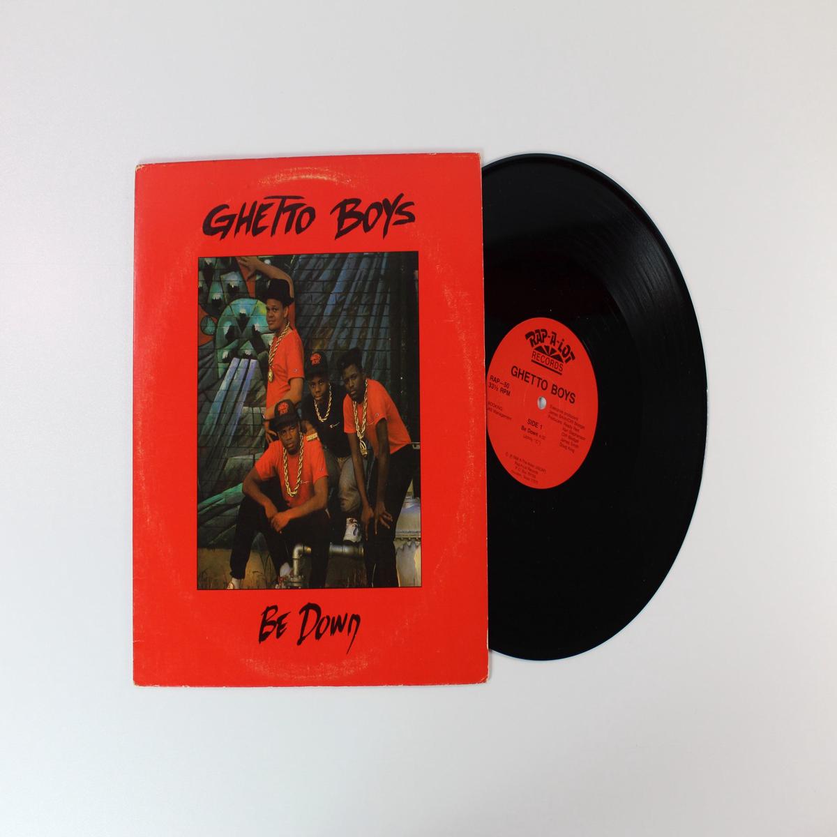 Geto Boys - Be Down on Rap-A-Lot Records 12 Single