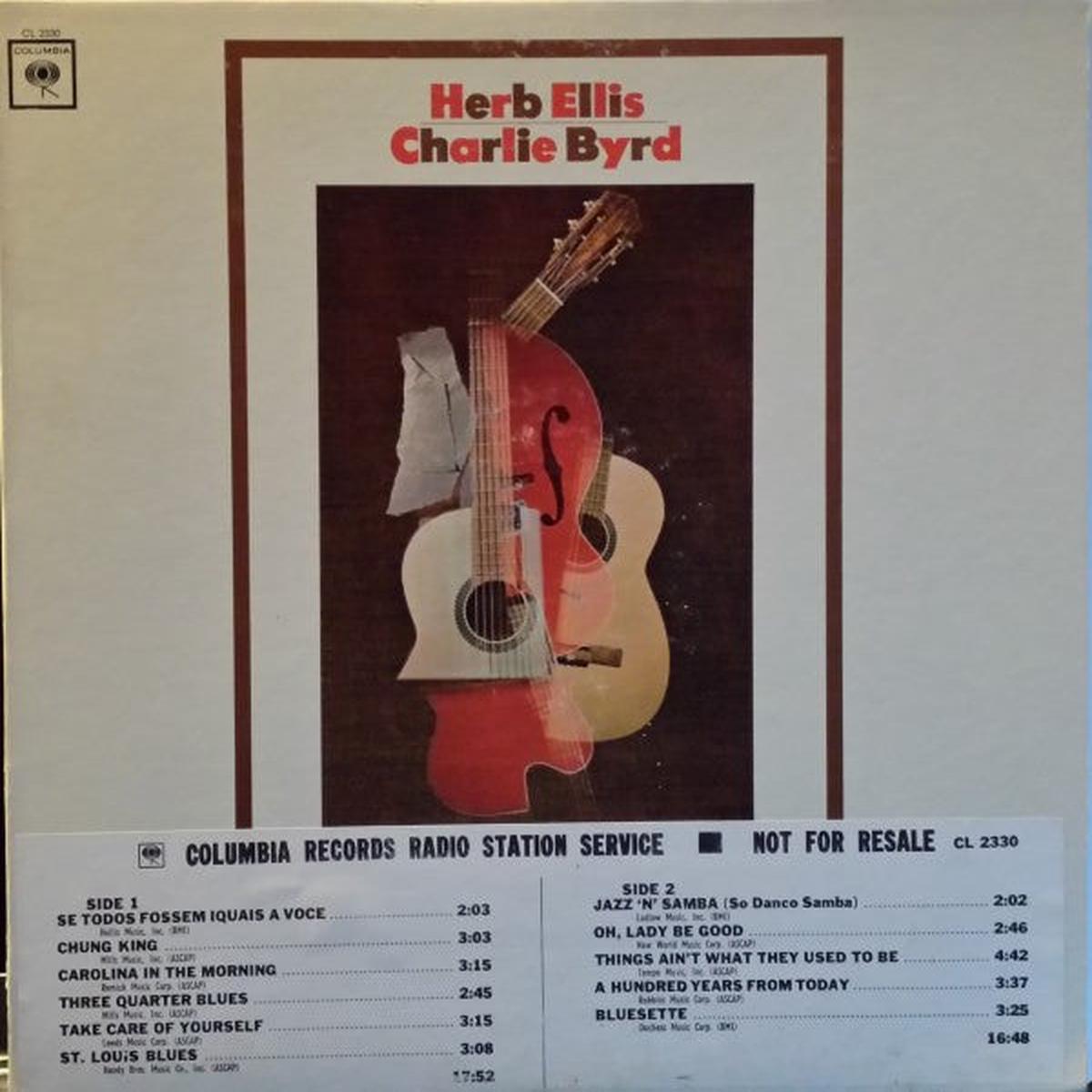 Herb Ellis / Charlie Byrd Guitar - Guitar (Promo) LP