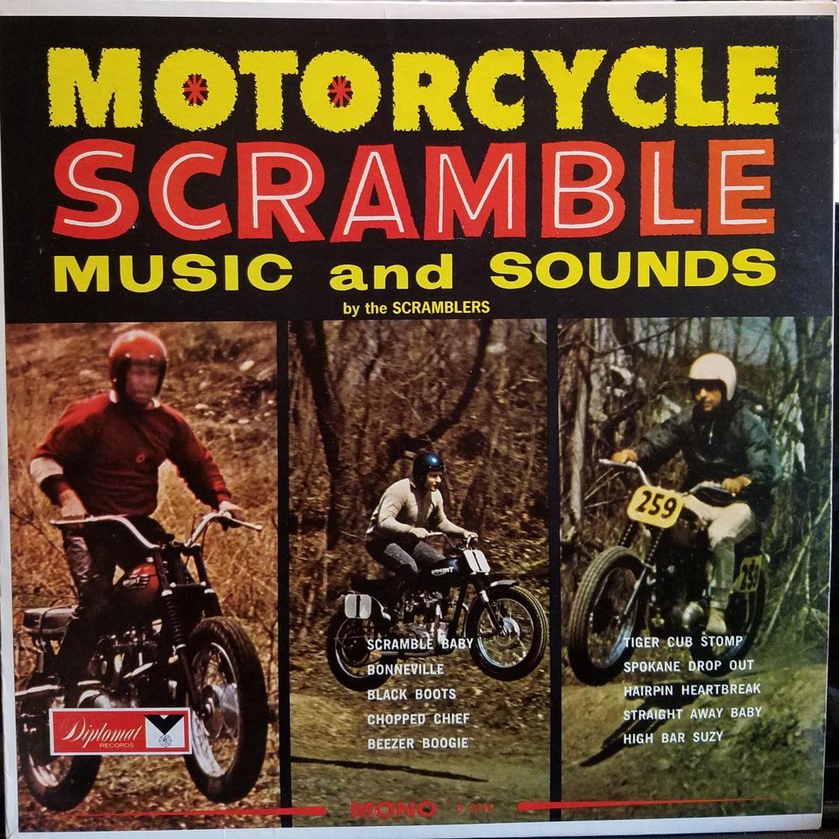 The Scramblers Motorcycle Scramble Music And Sounds LP