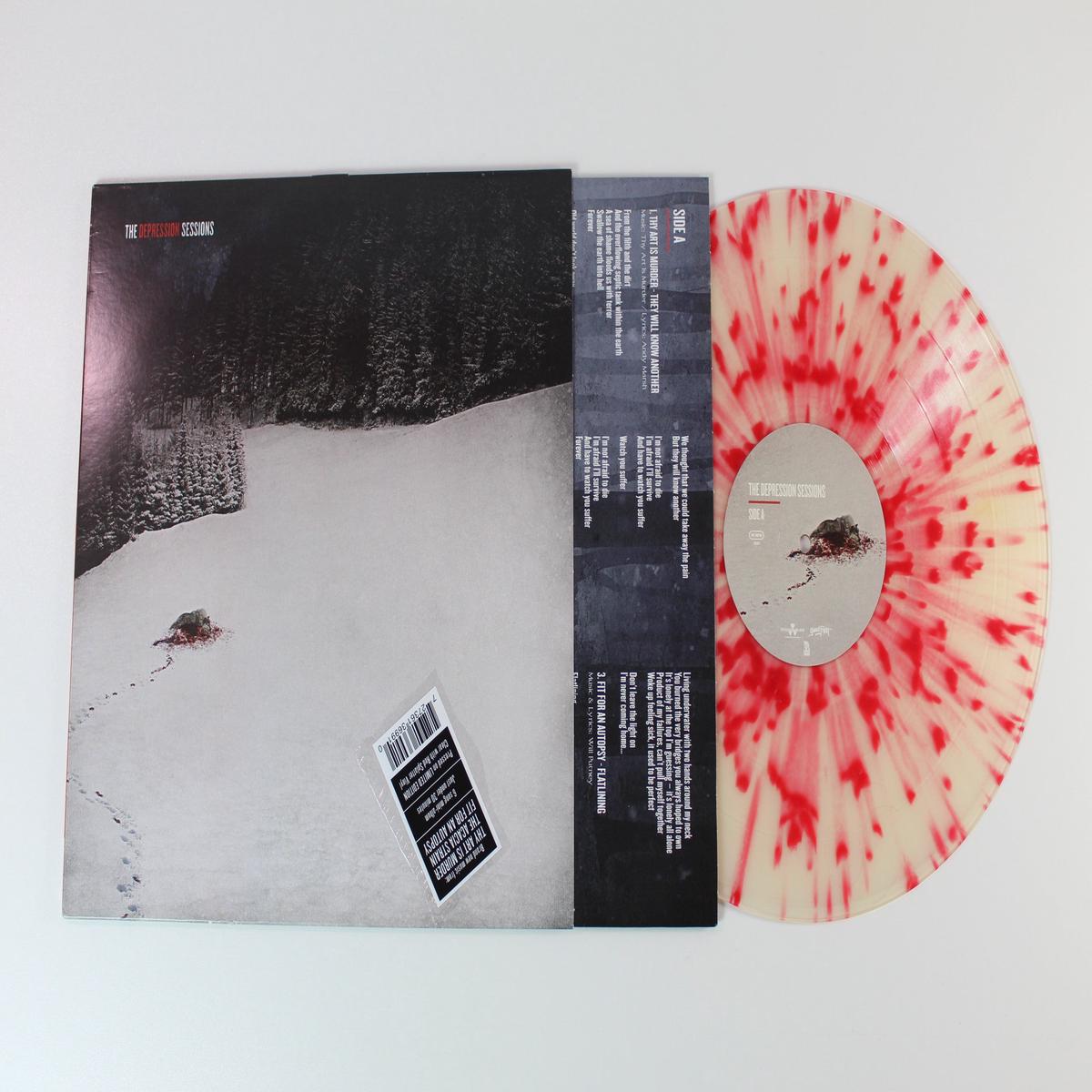 Thy Art Is Murder The Acacia Strain Fit For An Autopsy - The Depression Sessions on Nuclear Blast Ltd 45 RPM Clear With Red Splatter