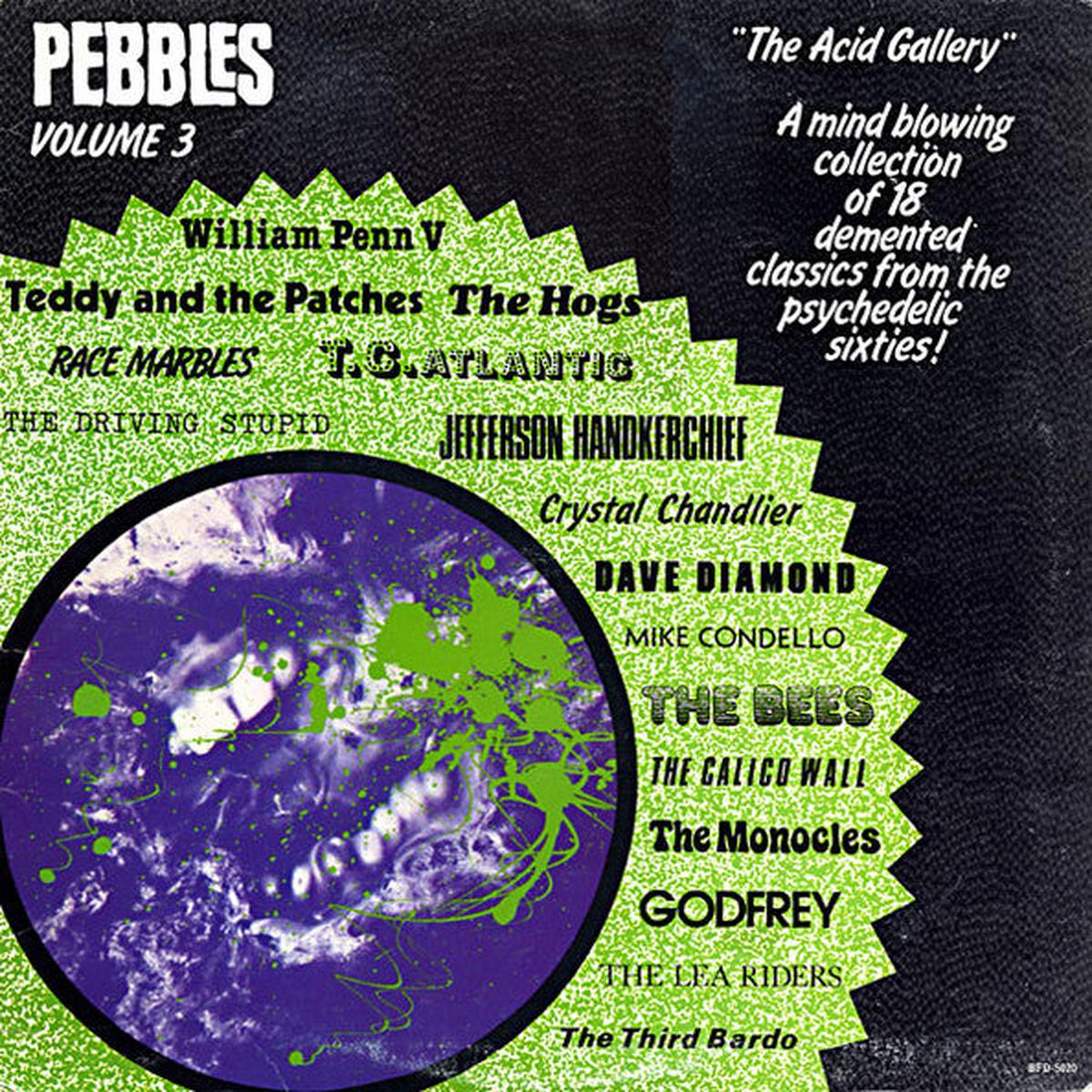 Various Artists  Pebbles Volume 3 "The Acid Gallery" LP