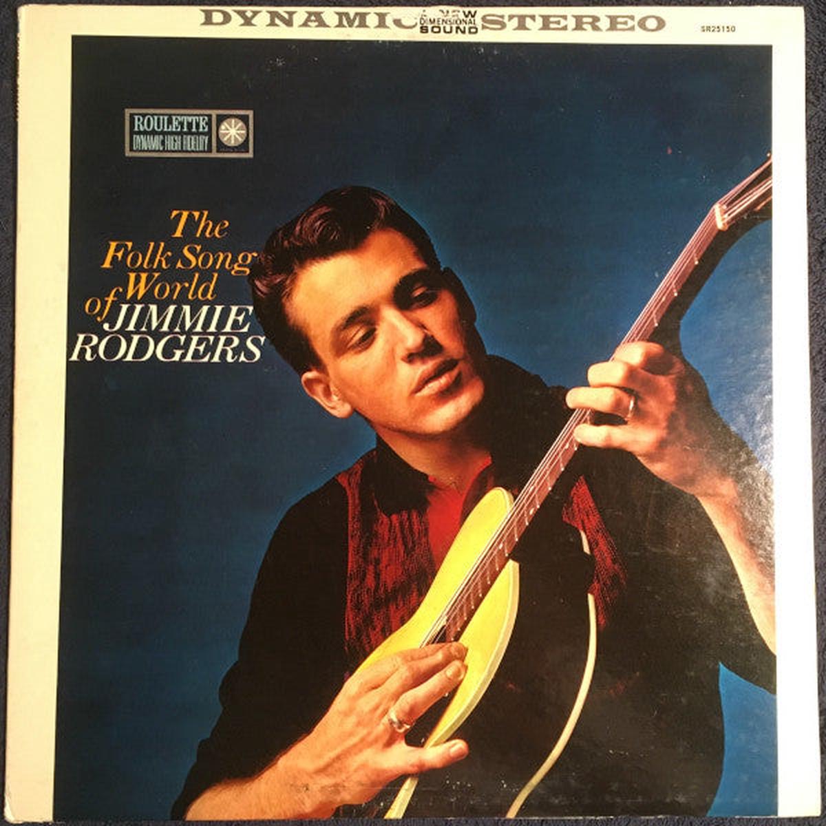 Jimmie Rodgers - The Folk Song World Of Jimmie Rodgers LP