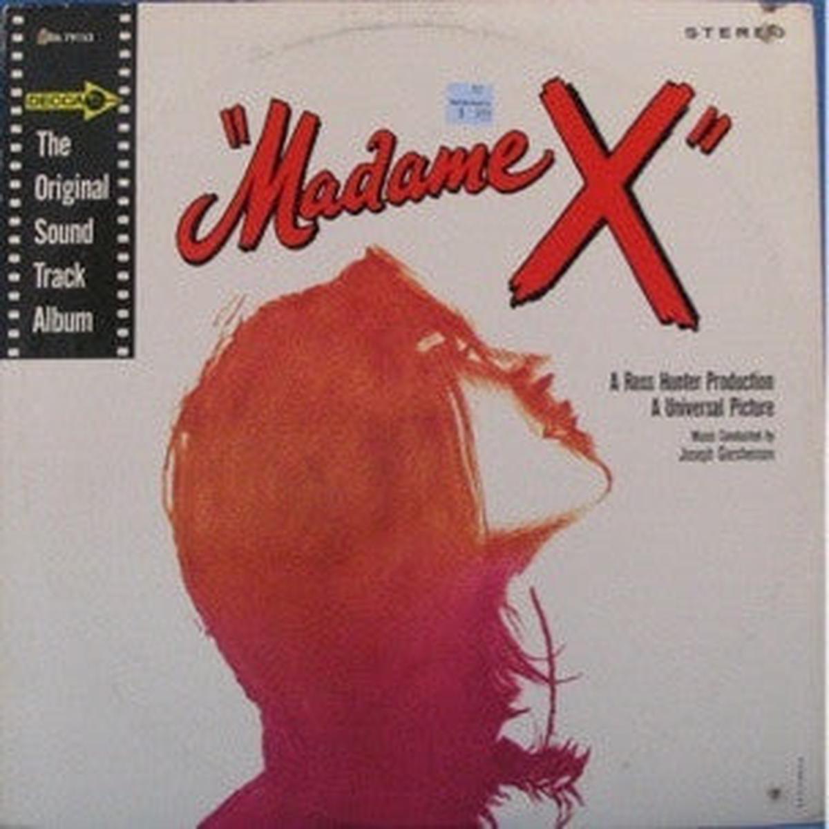 Joseph Gershenson Madame X, The Original Soundtrack Album LP