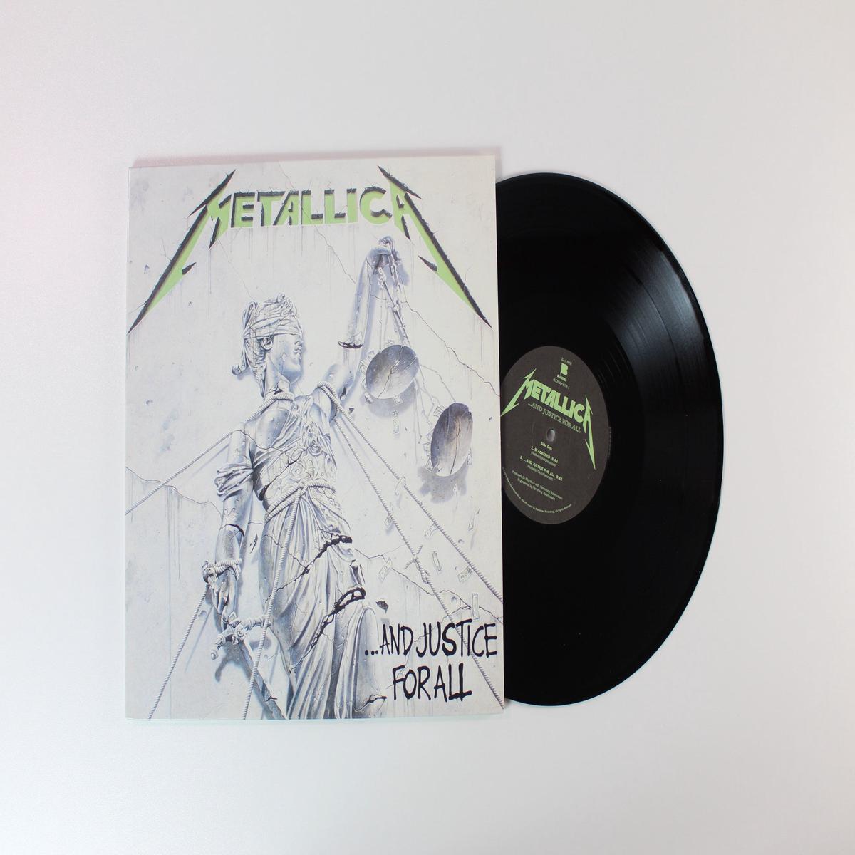 Metallica - And Justice For All on Blackened 180 Gram Reissue