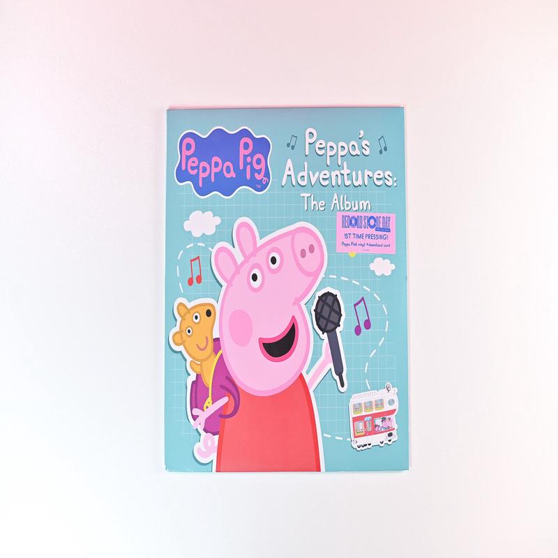 Peppa Pig - Peppa's Adventures: The Album on eOne - Sealed Pink Vinyl