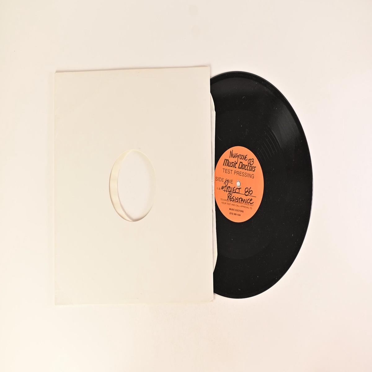 Project 86 - Resistance on Nu Groove Records 12 Test Pressing