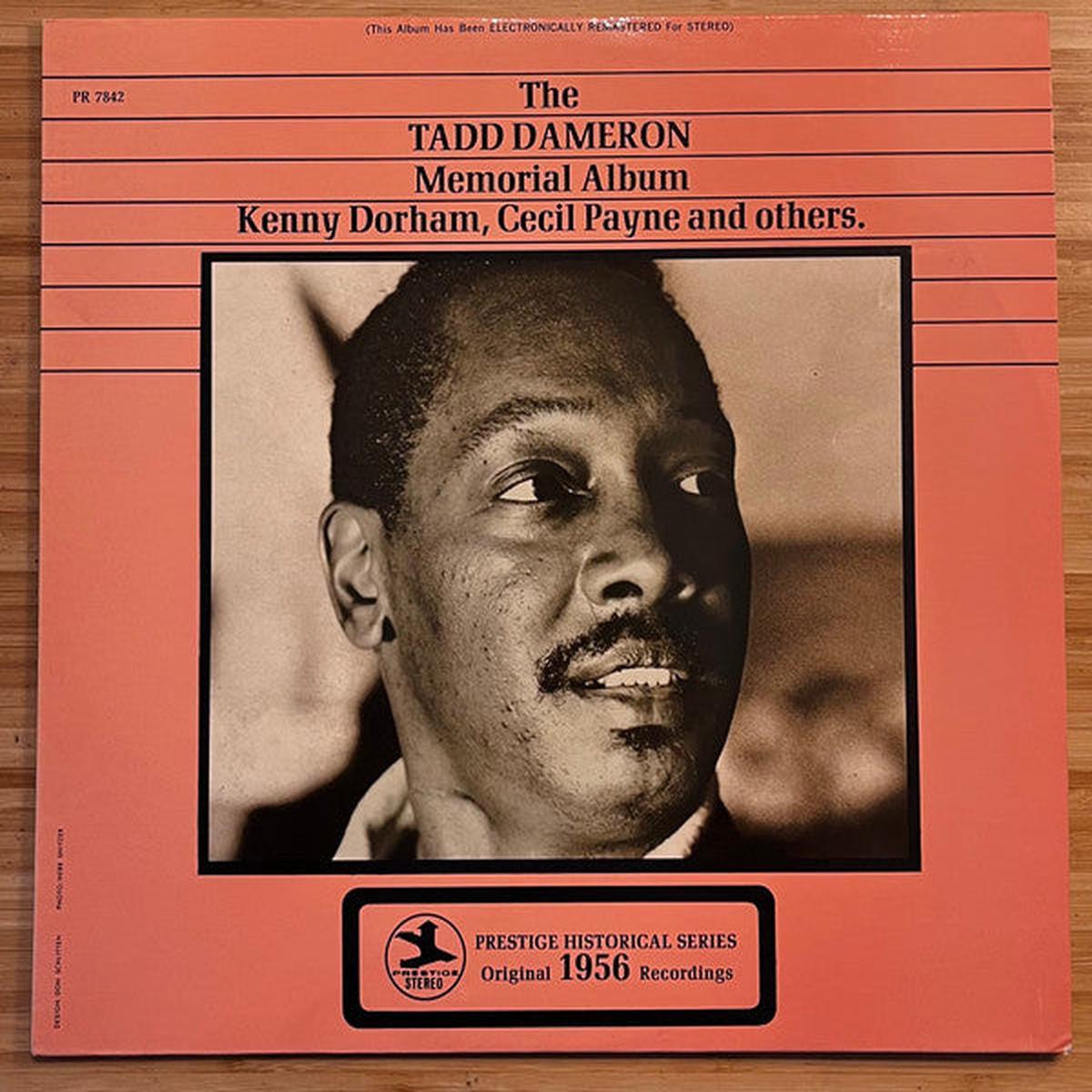 Tadd Dameron The Tadd Dameron Memorial Album LP