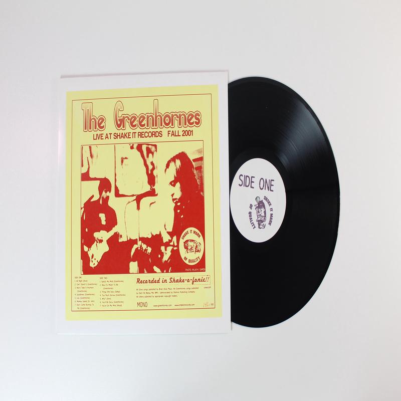 The Greenhornes - Live At Shake It Records Fall 2001 on Shake It Numbered
