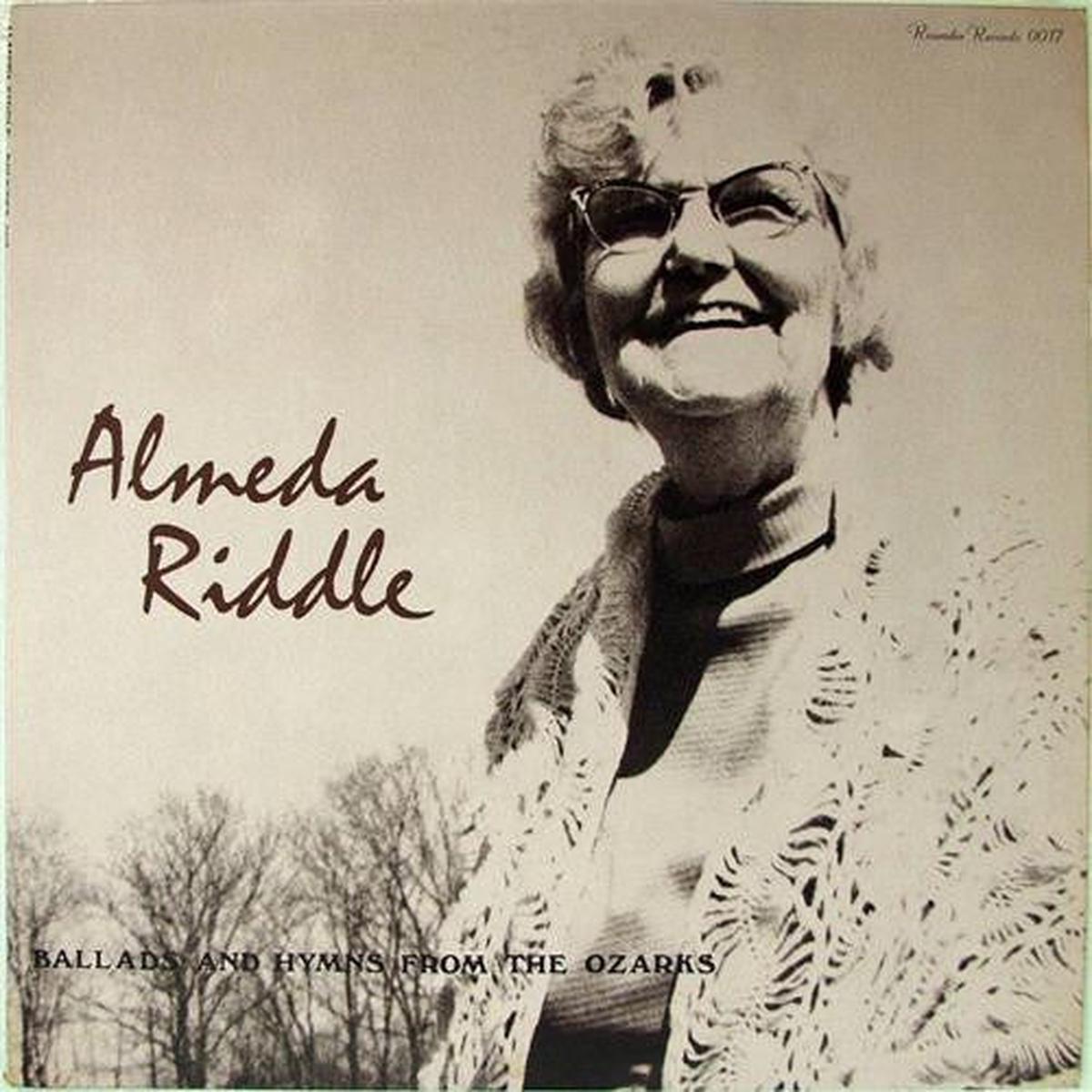 Almeda Riddle Ballads And Hymns From The Ozarks LP