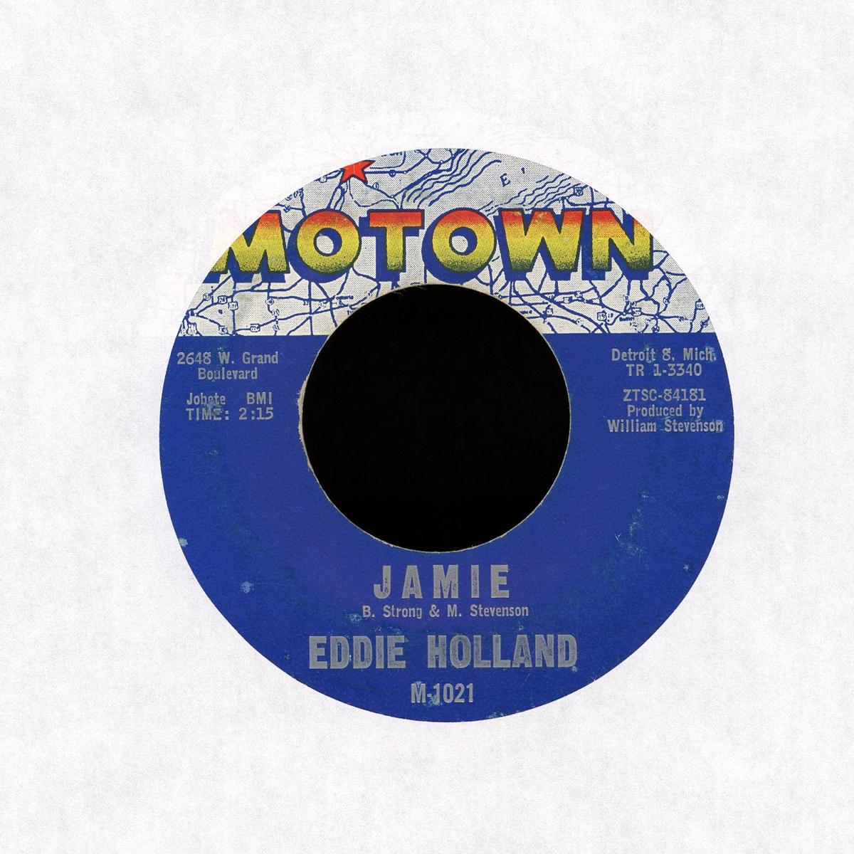 Eddie Holland - Jamie Take A Chance On Me on Motown Soul 45