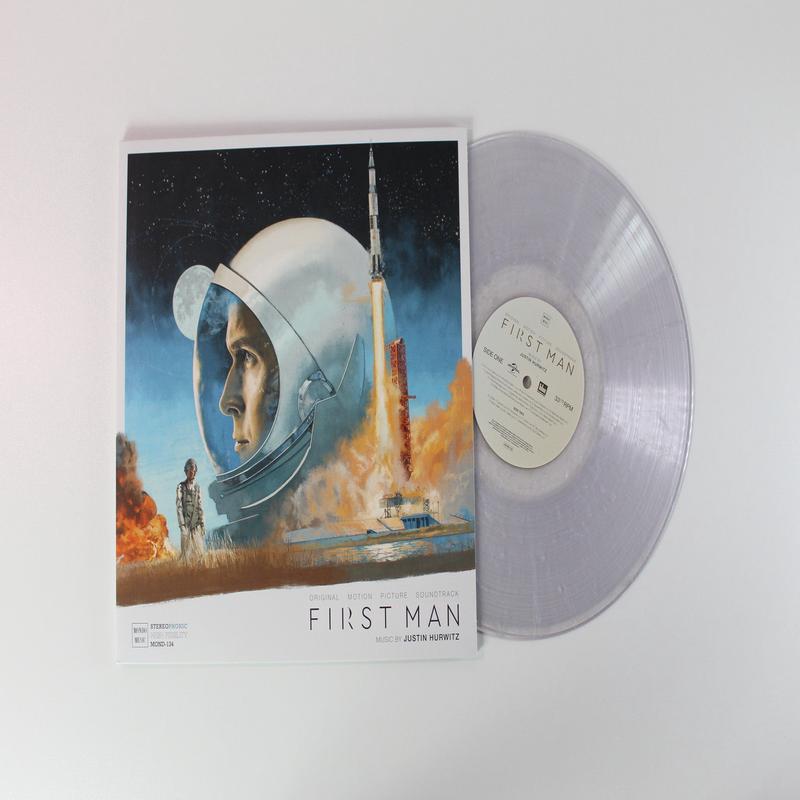 Justin Hurwitz - First Man (Original Motion Picture Soundtrack) Ltd. on Mondo Lunar Surface Grey Vinyl