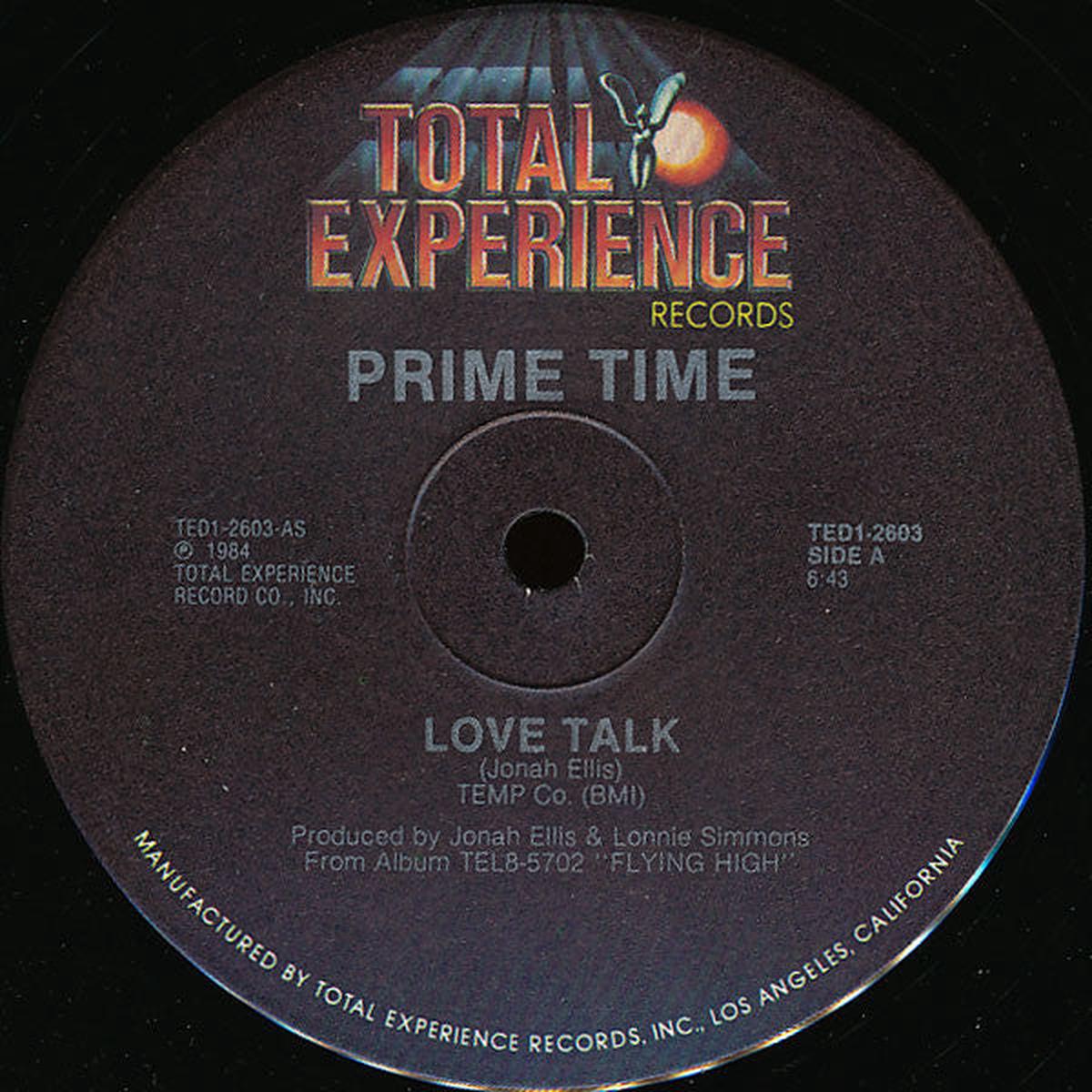 Prime Time Love Talk 12"