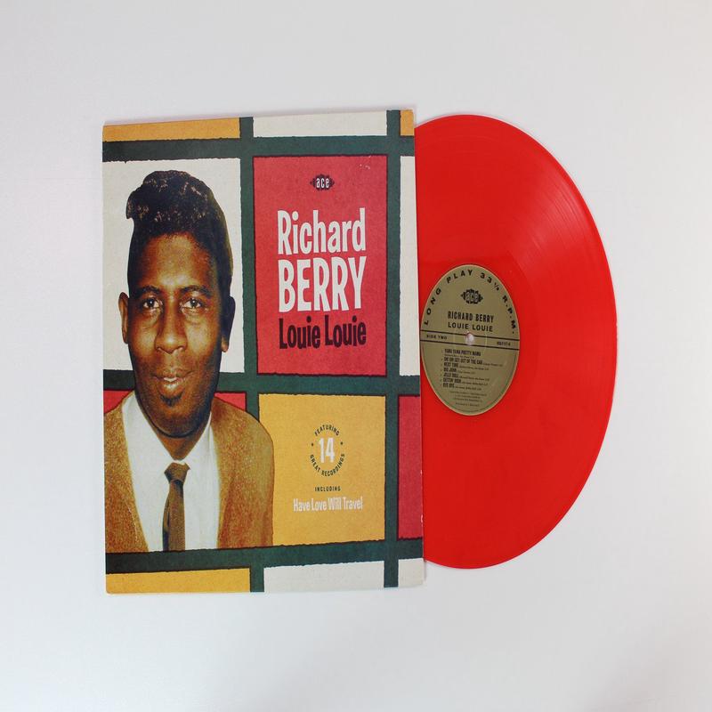 Richard Berry - Louie Louie on Ace 180 Gram Red Vinyl