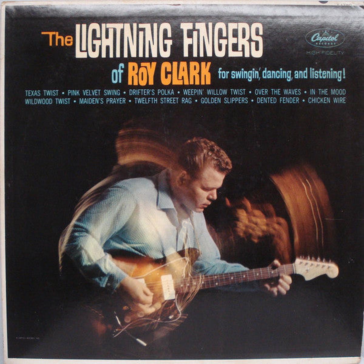 Roy Clark  The Lightning Fingers Of Roy Clark LP