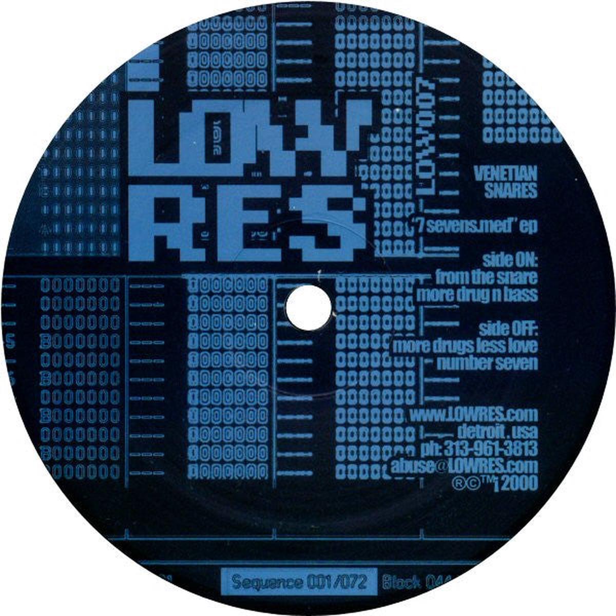 Venetian Snares 7 Sevens.med EP